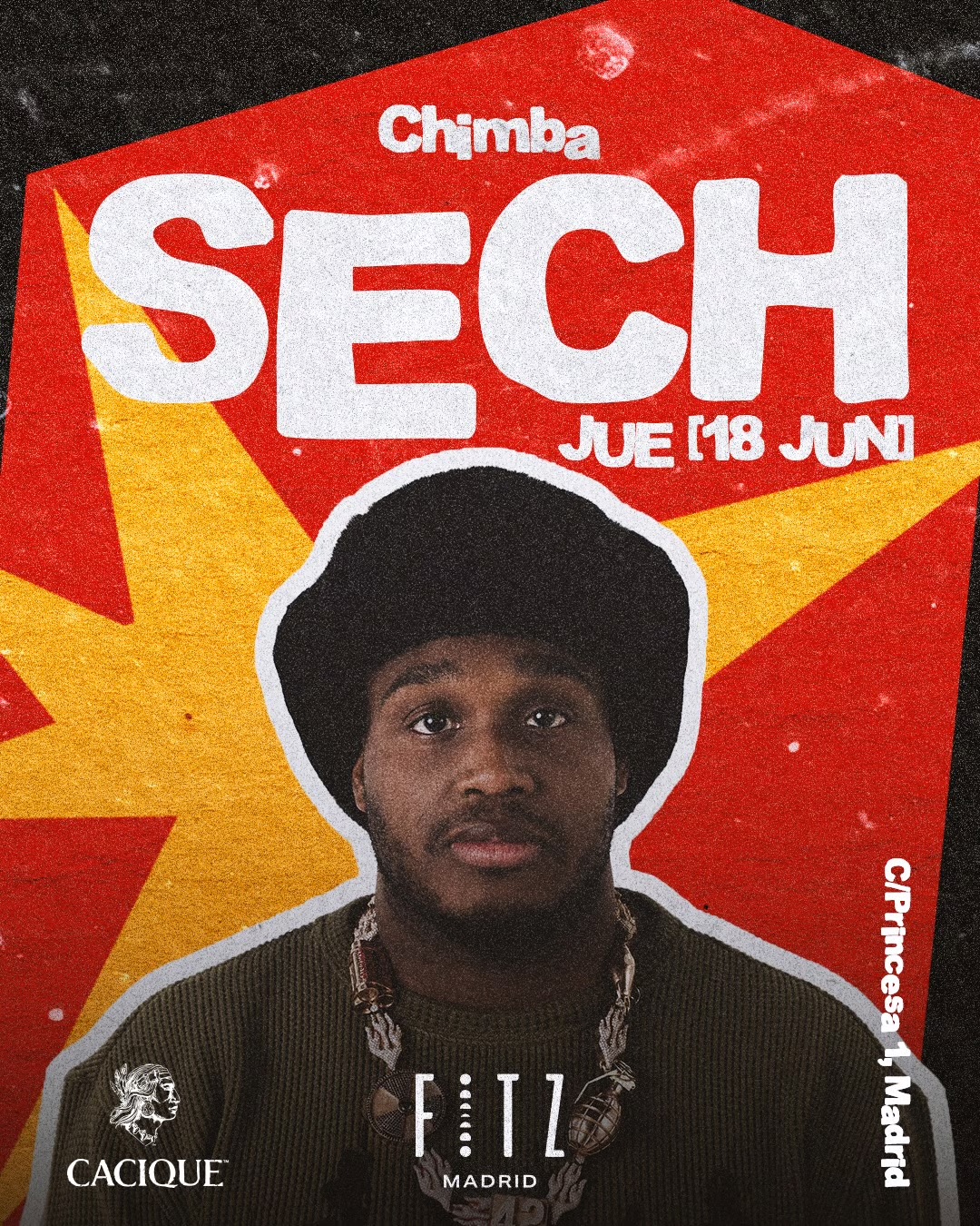 Flyer de SEXH x FITZ